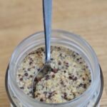 wholegrain mustard in a jar