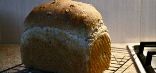 Beautiful Soft Seeded Wholemeal Sandwich Loaf